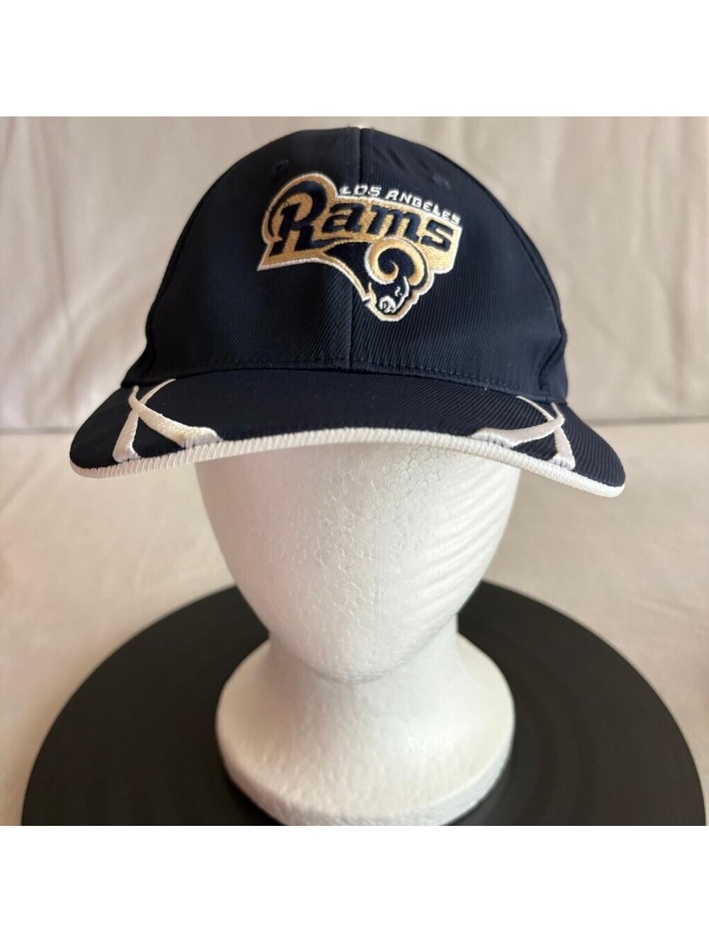 Los Angeles Rams Fan Favorite Hat Mens One Size Navy Blue NFL Football Cap New